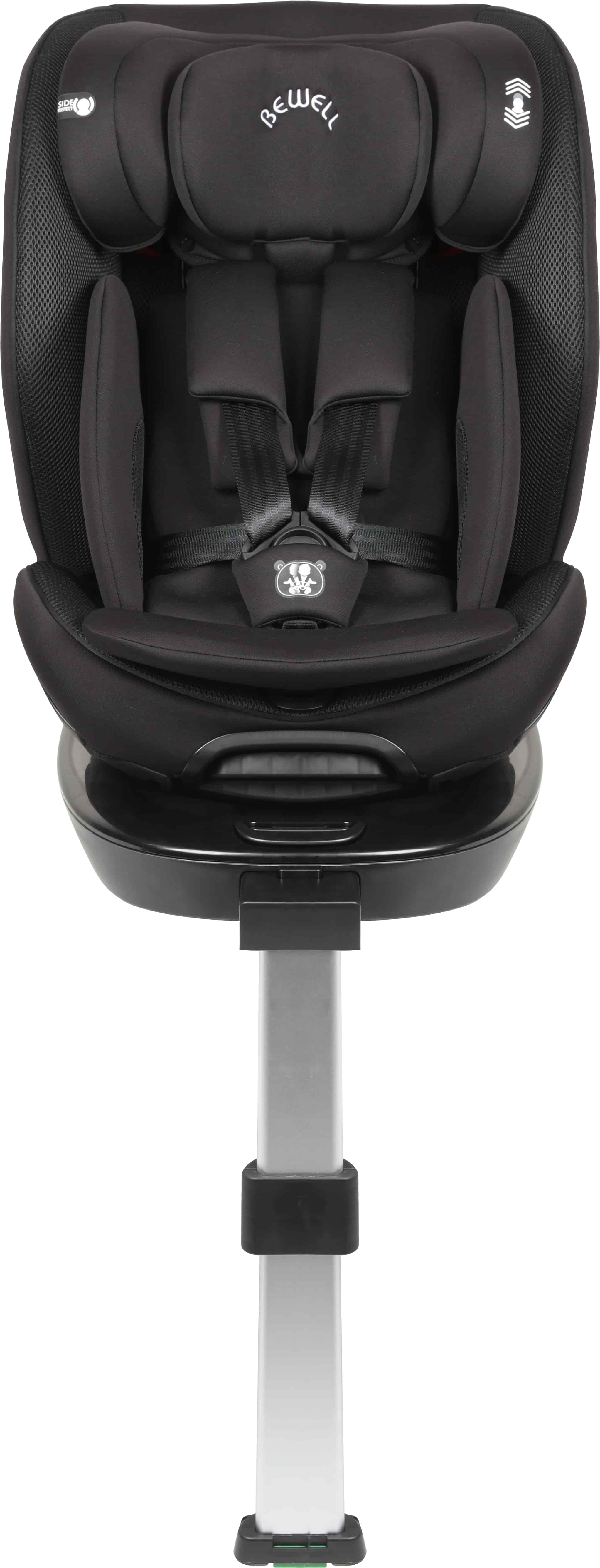 बच्चाको लागि ISOFIX र समर्थन खुट्टा बाल कार सुरक्षा सीट 40-150cm